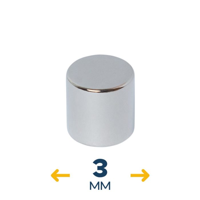 Неодимовый магнитный диск 3×5 мм (~0,3 кг)